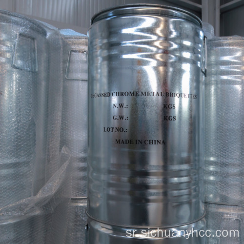 Цхроме метална сировина / Цхроме метал